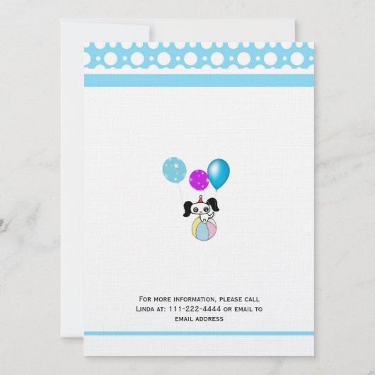 新郎新婦の両親からの結婚式招待状。 招待状 (裏面)