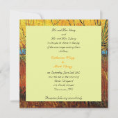 新郎新婦の両親の招結婚待 招待状 (正面)