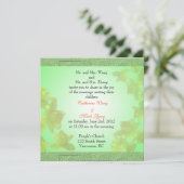 新郎新婦の両親の招結婚待 招待状 (スタンド正面)