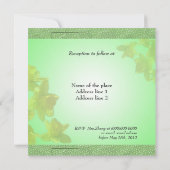 新郎新婦の両親の招結婚待 招待状 (裏面)