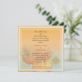 新郎新婦の両親の招結婚待 招待状 (スタンド正面)