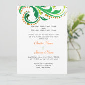 新郎新婦の両親結婚式招待状 招待状 (スタンド正面)