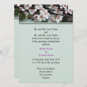 新郎新婦の両親,結婚式招待状 招待状 (正面/裏面)