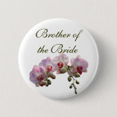 新郎新婦の兄弟 缶バッジ (正面)