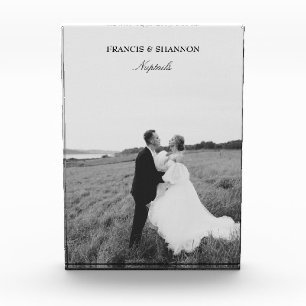 新郎新婦の写真結婚ブロック フォトブロック