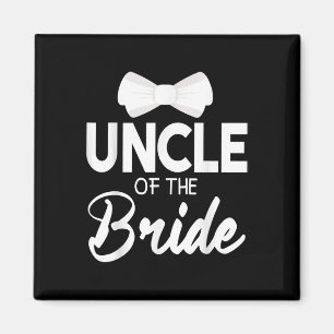 新郎新婦の叔父ハッピーハ結婚ス結婚した マグネット