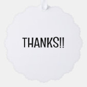 新郎新婦の名前結婚式の引き出物 オーナメントカード (裏面)