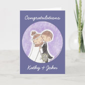 新郎新婦の子供 カード (正面)