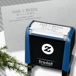 新郎新婦の家連絡名住所 セルフインキングスタンプ