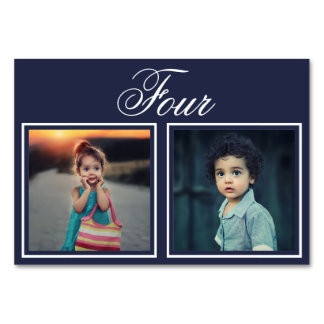 新郎新婦の年齢エレガントカスタムカラーテーブル番号 テーブルナンバー