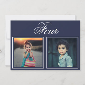 新郎新婦の年齢エレガント級海軍のテーブル番号 招待状