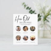 新郎新婦の年齢婚約パーティゲーム (スタンド正面)