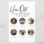 新郎新婦の年齢婚約パーティ第2局 (裏面)