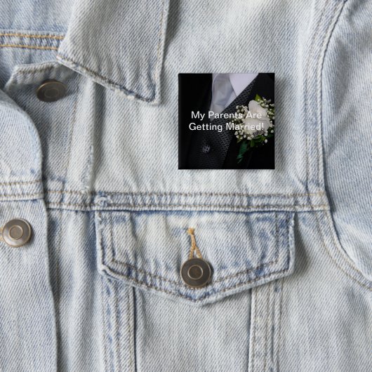 新郎新婦の息子 缶バッジ (インサイチュ)