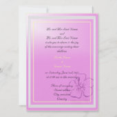 新郎新婦の招待 招待状 (正面)