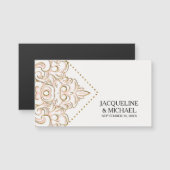 新郎新婦の日を保存婚約 (正面/裏面)