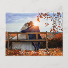 新郎新婦の日付を保存 ポストカード