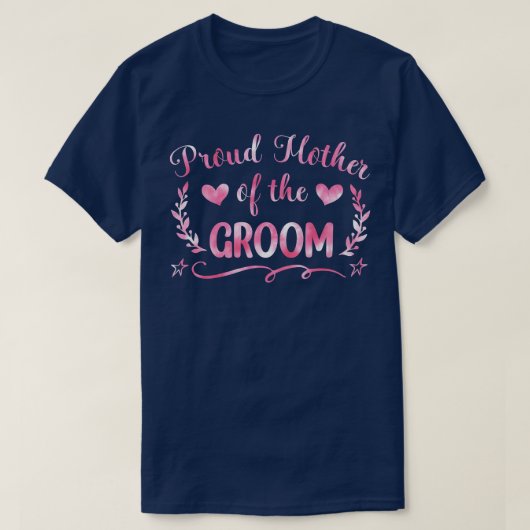 新郎新婦の母親P新婦の母親 Tシャツ (デザイン正面)
