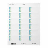 新郎新婦の結婚プリントYour Own Label pink ラベル (フルシート)