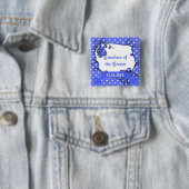 新郎新婦の結婚ボタン 缶バッジ (インサイチュ)