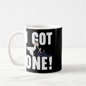 新郎新婦の結婚式の日の結婚たった今結婚しました コーヒーマグカップ (左)