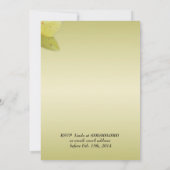 新郎新婦の結婚式招待状 招待状 (裏面)