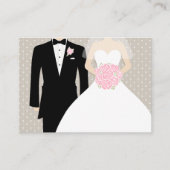 新郎新婦の結婚情報エンクロージャカード エンクロージャーカード (正面)