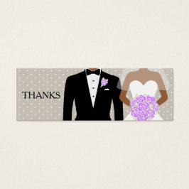 新郎新婦の結婚無料ドリンク券カード