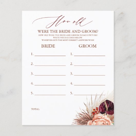 新郎新婦の試合は何歳だった (正面)