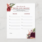 新郎新婦の試合は何歳だった (正面)