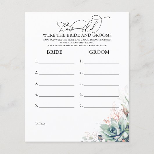 新郎新婦の試合は何歳だった (正面)