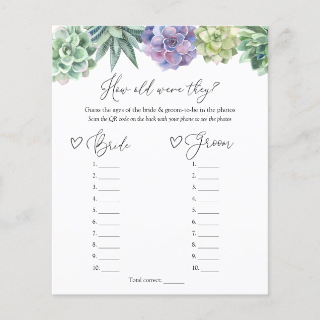 新郎新婦の試合は多年だった (正面)