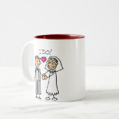 新郎新婦の誓い ツートーンマグカップ (正面左)