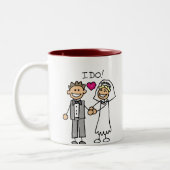 新郎新婦の誓い ツートーンマグカップ (左)