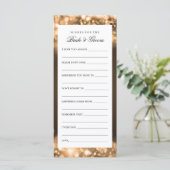 新郎新婦の金ゴールド灯の願きらめくい (スタンド正面)