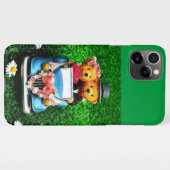 新郎新婦の電話ケース iPhoneケース (裏面横)