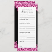 新郎新婦の願いパーティー 招待状 (正面/裏面)