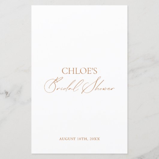 新郎新婦を知っている最高のブライダルシャワーゲーム (裏面)