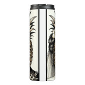 新郎新婦アロハパイナップルティキヘッド結婚ズ タンブラー (裏面)