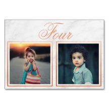 新郎新婦エイジバラ金ゴールド大理石テーブル番号