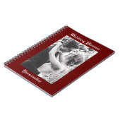 新郎新婦エレガントフォトウェディングプランナー ノートブック (左側)