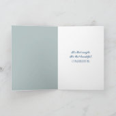 新郎新婦オンビーチ カード (内部)