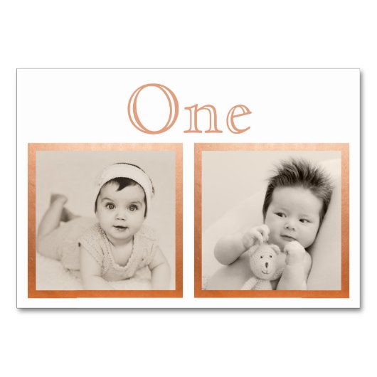 新郎新婦カスタムバラ年齢金ゴールドテーブル番号 テーブルナンバー (正面)