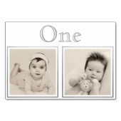 新郎新婦カスタム年齢シルバーテーブル番号 テーブルナンバー (裏面)