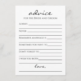 新郎新婦カードのアドバイス 招待状