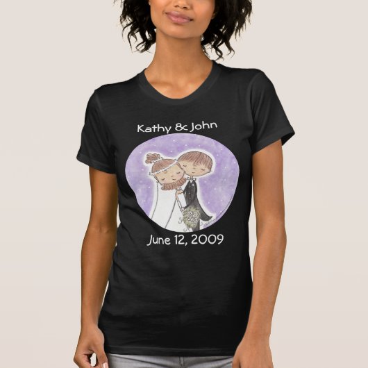 新郎新婦キッズ Tシャツ (正面)