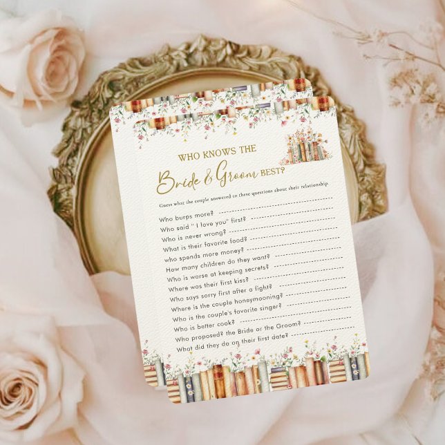 新郎新婦ゲームを知っている最高の人 | ストーリーブック (クリエイターアップロード済み)