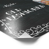 新郎新婦シグネチャードリンクシャルボードサイン フォトプリント            (角)