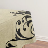 新郎新婦スカル素朴ゴシック結婚ズ テーブルクロス (インサイチュ)