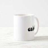 新郎新婦スケルトンゴシックハロウィン結婚ズバッハ コーヒーマグカップ (正面右)